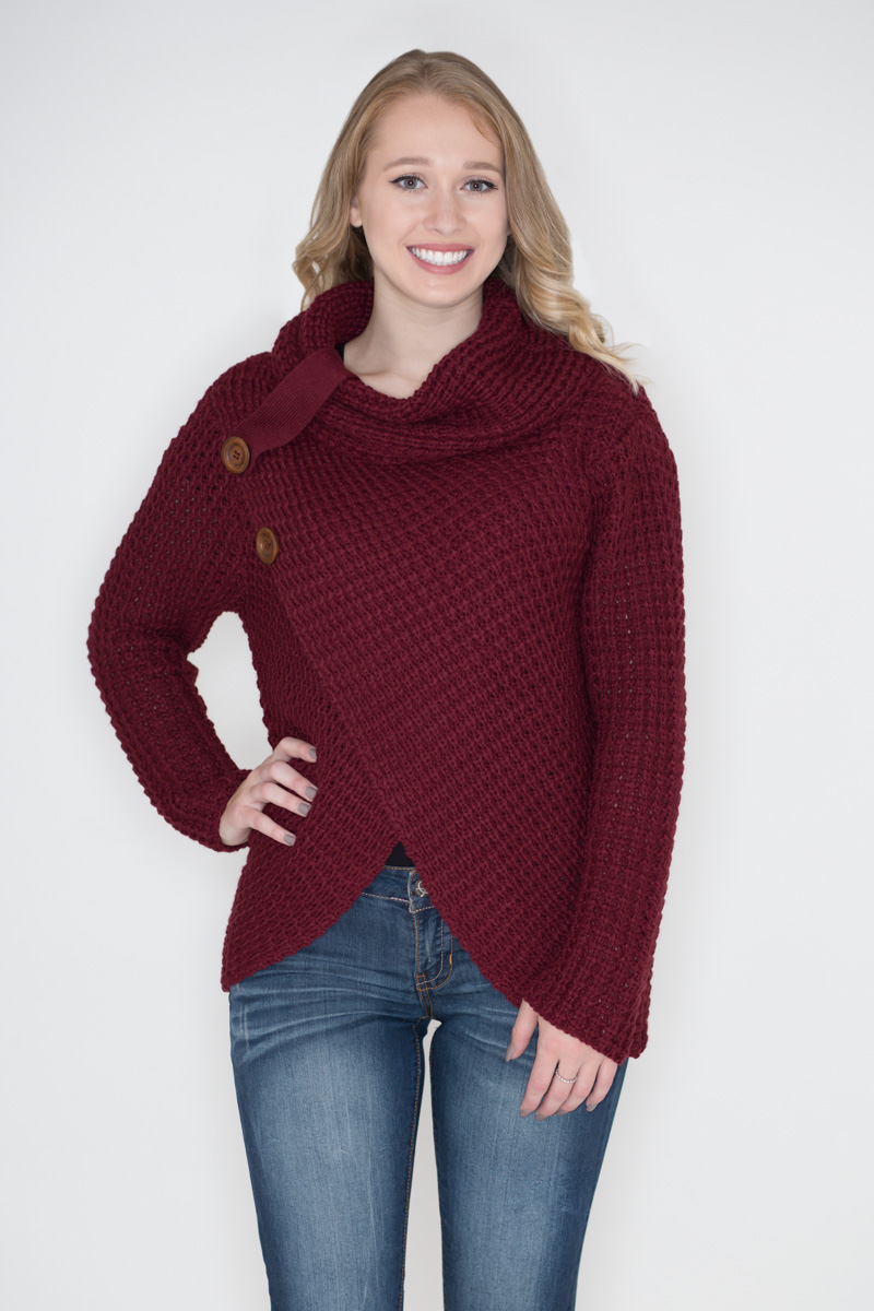 womens long white sweater