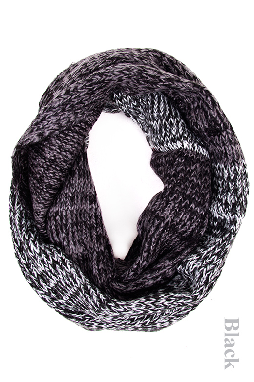 Angel - Two-Tone Infinity Scarf