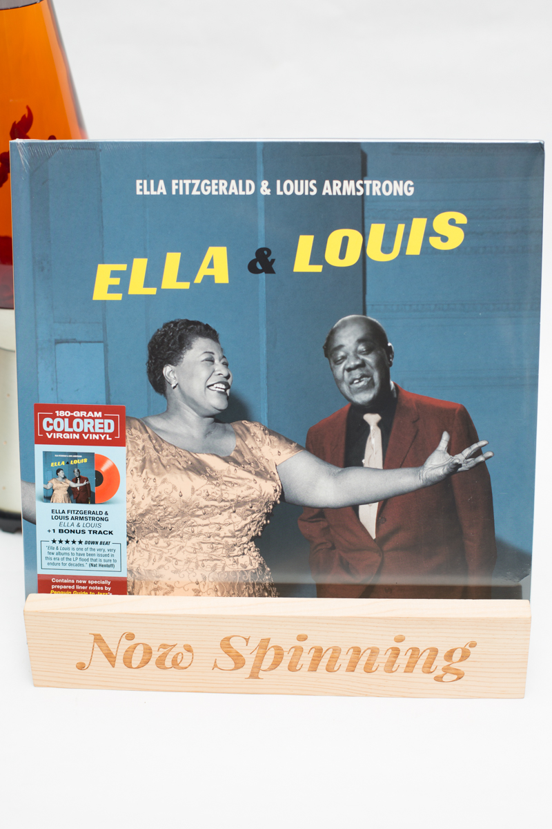 Ella Fitzgerald And Louis Armstrong - Ella & Louis Red LP Vinyl | May 23 Clothing Music