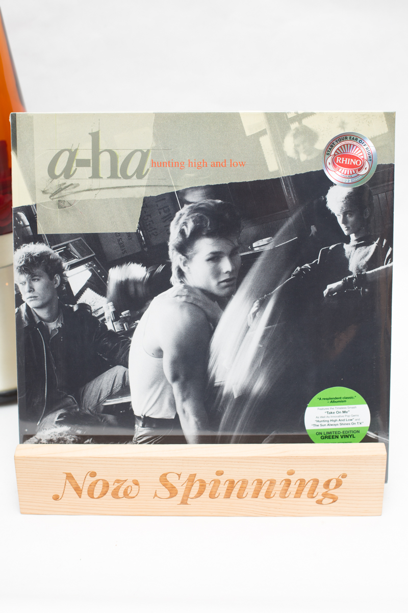 A-Ha - Hunting High And Low Green LP Vinyl | May 23 Clothing and Music