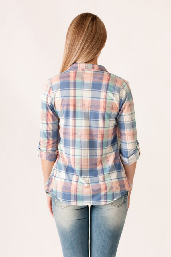 Tinsel Plaid Button Down main image 1
