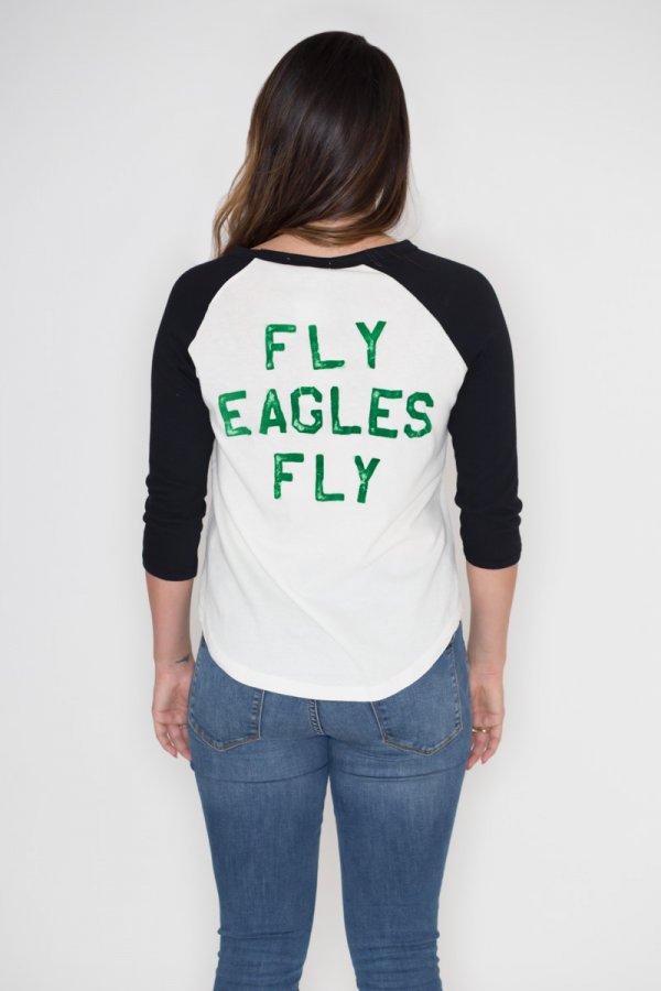 philadelphia eagles raglan shirt