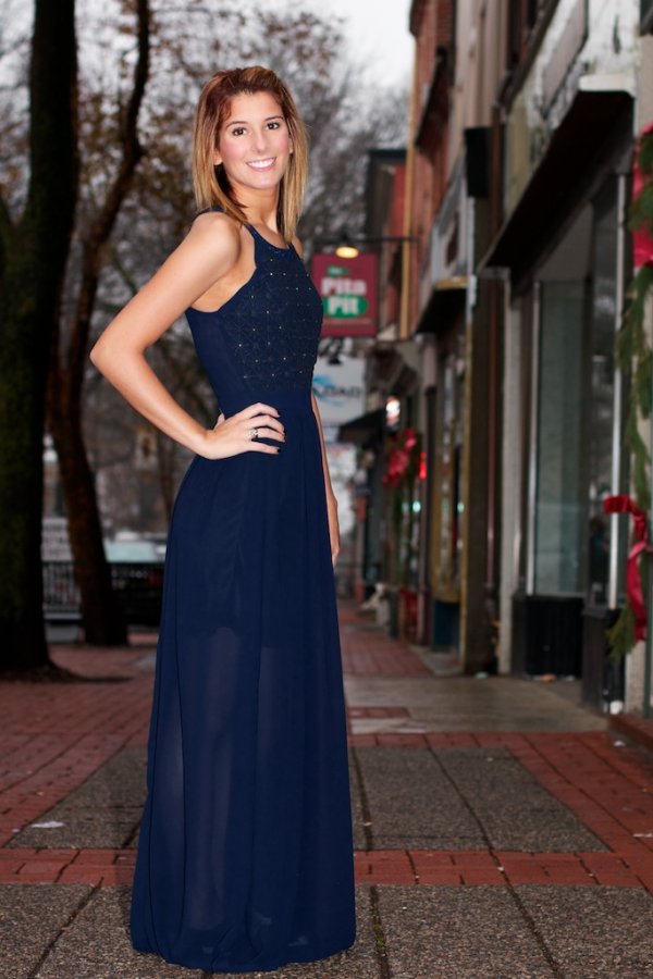 Crochet Top Maxi Dress