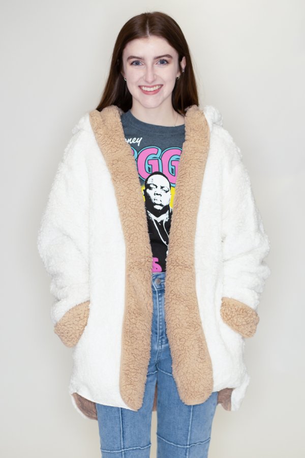 Love Tree Sherpa Fleece Hoodie