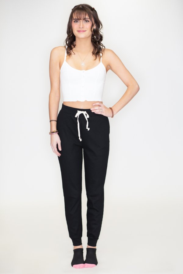 Waffle hot sale knit joggers