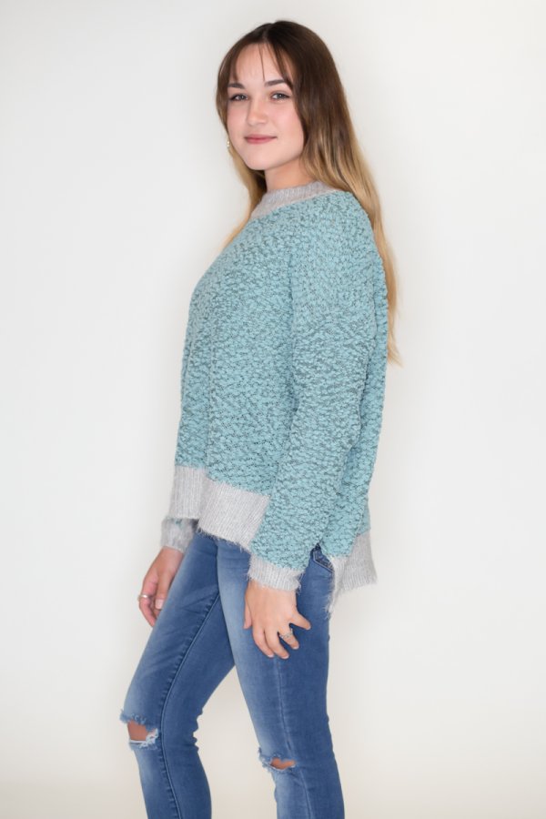 Listicle popcorn pullover hot sale