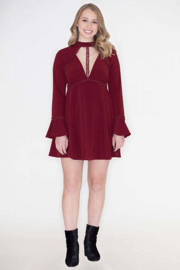 plus size white flare dress Corossol Mini Dress main image 0