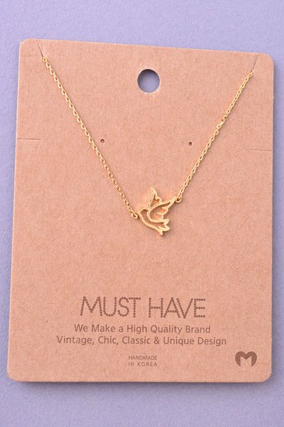 Dove Necklace by Must Have