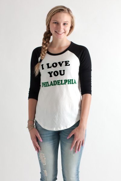 Philadelphia Eagles Raglan by Junk Food