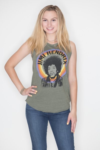 Jimi Hendrix Tank Top by Junk Food