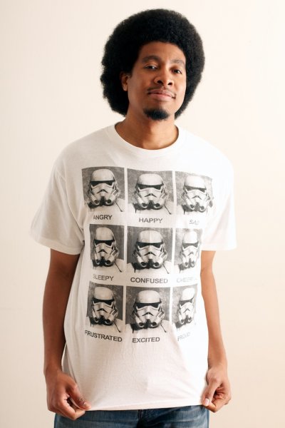 Stormtrooper Mood Tee by Mad Engine