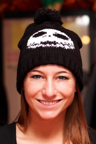 Jack Skellington Pom Beanie by Bioworld