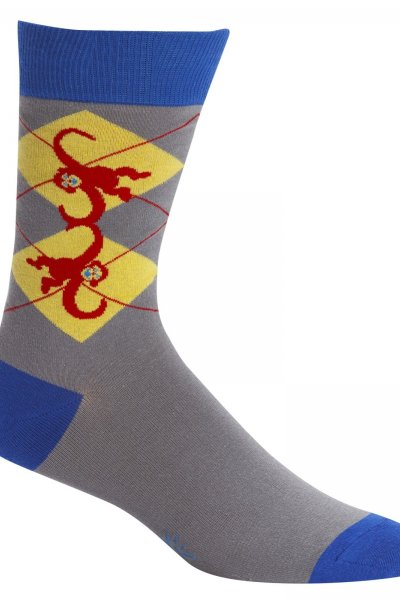 Sock It To Me Argyle Monkey Socks