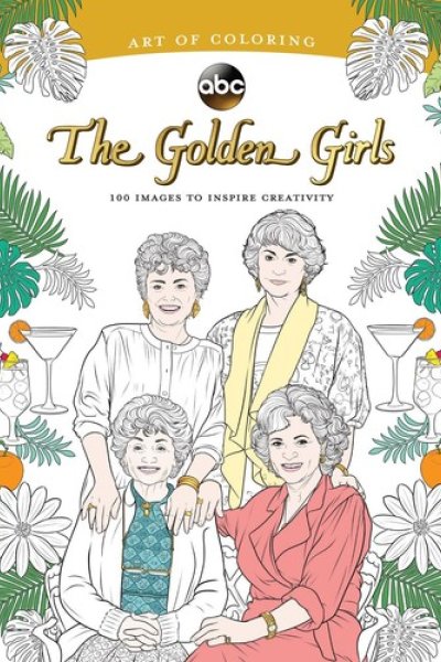 Art Of Coloring Golden Girls Coloring Book