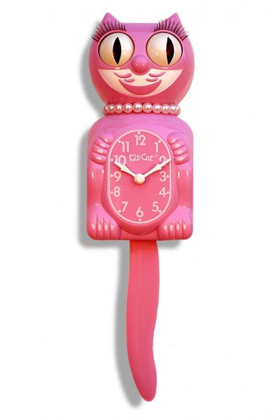 Honeysuckle Lady Kit-Cat Clock
