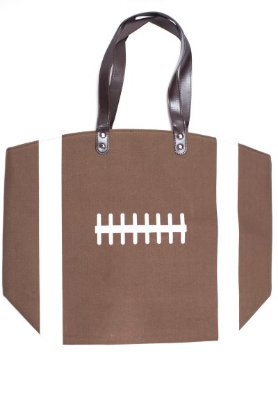 Football Tote Bag by Love of Fashion