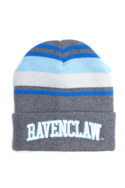 Ravenclaw Stripe Roll Beanie by Bioworld