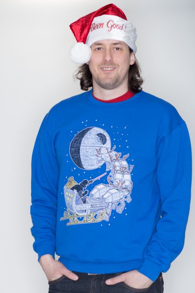 Darth Vader Sleigh Sweatshirt by Fifth Sun