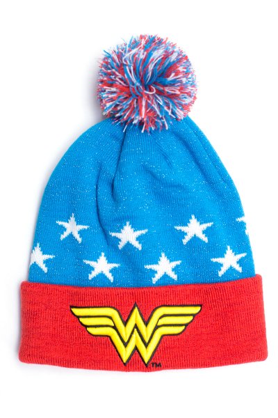 Wonder Woman 3D Embroidery Beanie by Bioworld
