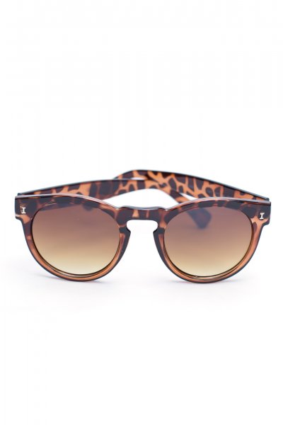Tortoise Shell Round Sunglasses by Ocean and Land