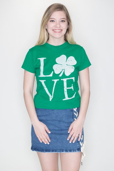 Fitted Irish Love Tee