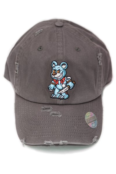 Blue Bear Vintage Dad Hat by KBETHOS