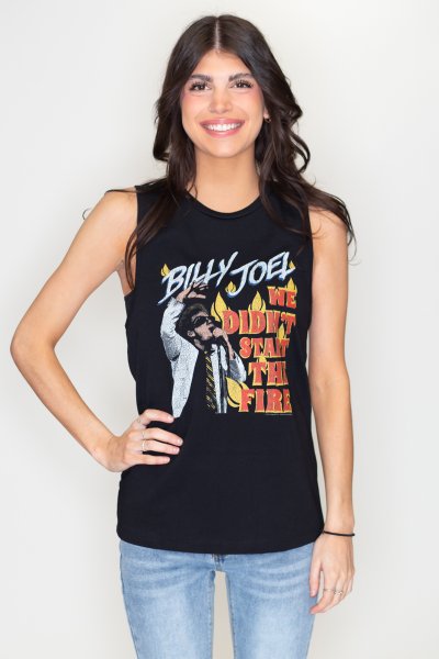 Billy Joel Fire Muscle Tank by American Classics