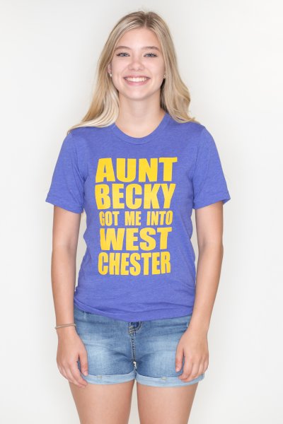 Aunt Becky West Chester Purple Tee by May 23