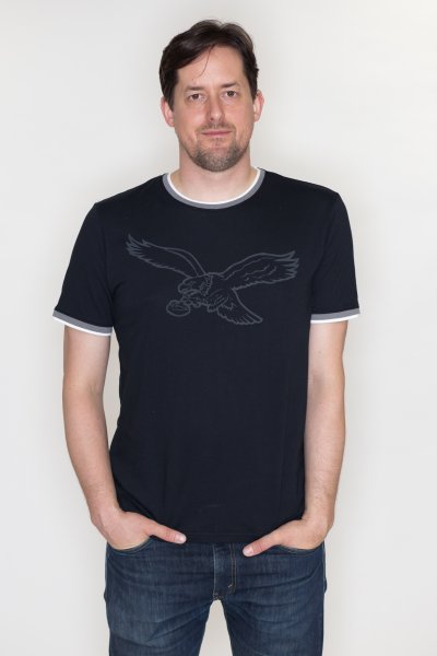 Philadelphia Eagles Throwback Ringer Tee by Junk Food