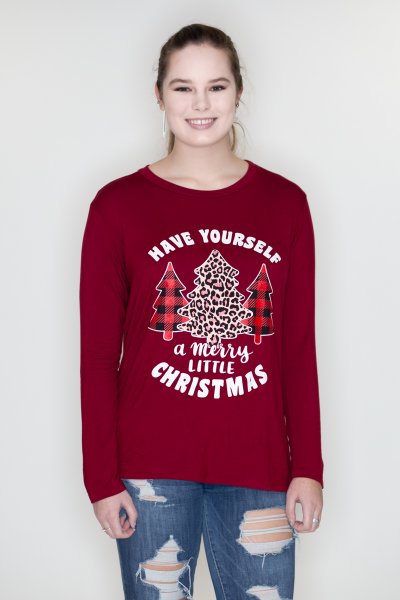 Merry Little Christmas Tee by Zutter