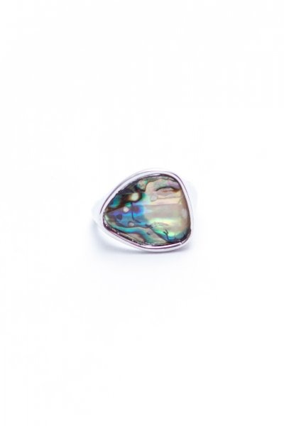 Silver Bulky Metallic Ring
