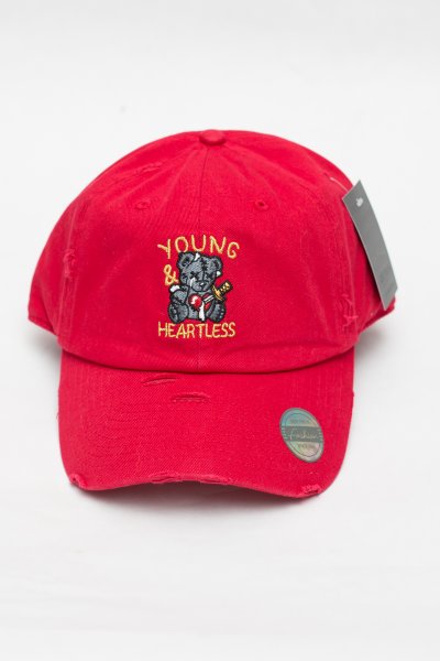 Young And Heartless Baseball Cap by Kbethos