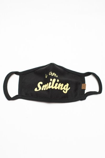 I  Am Smiling Face Mask