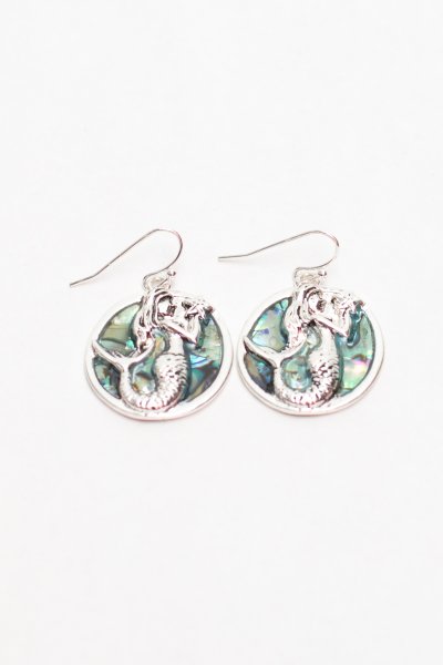 Dangling Mermaid Earrings