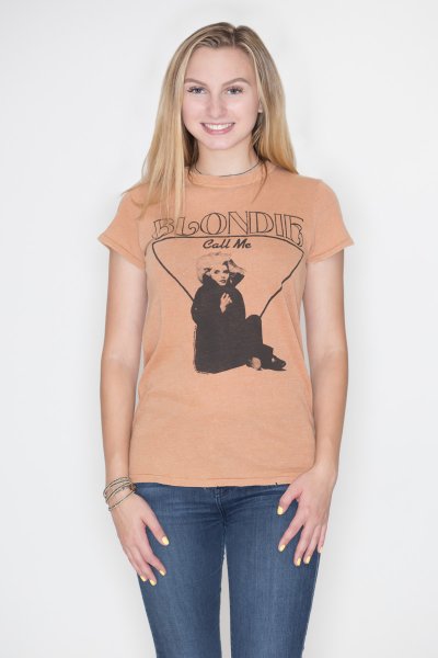 Blondie Call Me Tee by Junk Food