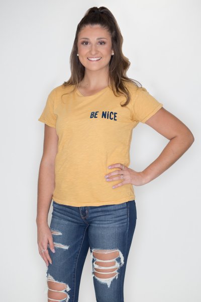 Be Nice Tee by Junk Food