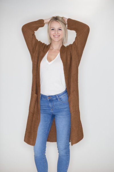 Oversized Cardigan by Lumiere
