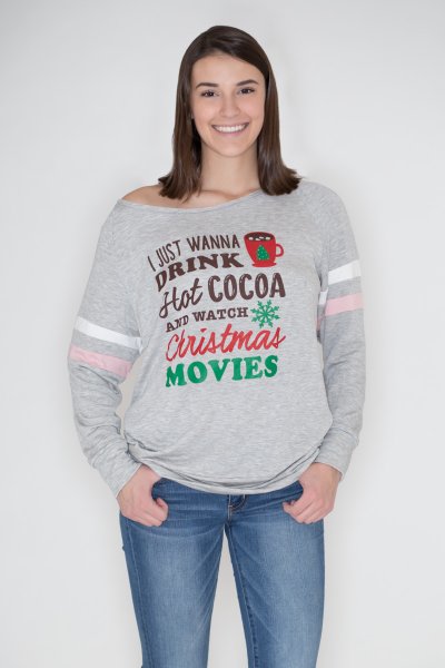 Christmas Movies Sweatshirt by Zutter