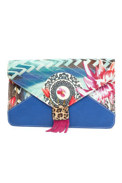 Peacock Clutch by Nila Anthony