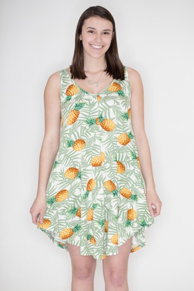 Pineapple Pocket Dress by Cherish