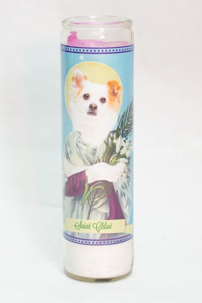 Saint Chloé Prayer Candle
