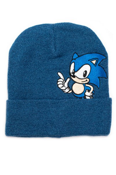 Sonic The Hedgehog Peak-A-Boo Beanie by Bioworld