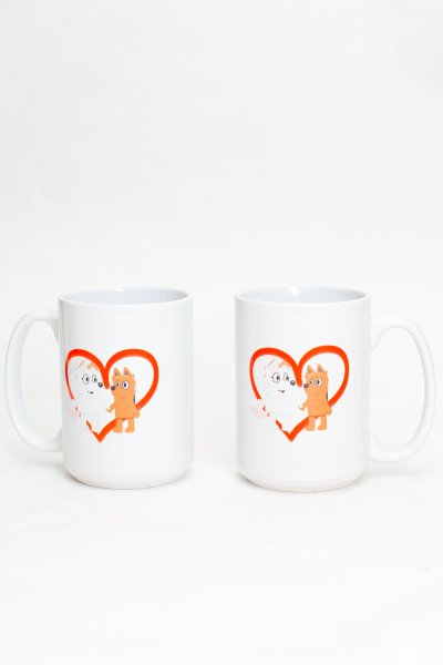Chloé and Atticus Animated Mug