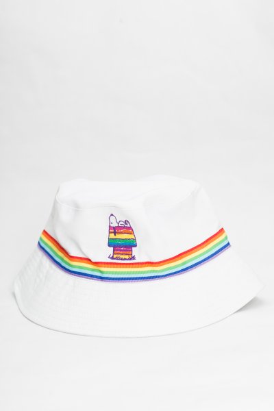Snoopy Rainbow Bucket Hat by Peter Grimm