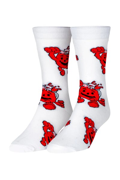 Kool-Aid Man Socks by Crazy Socks