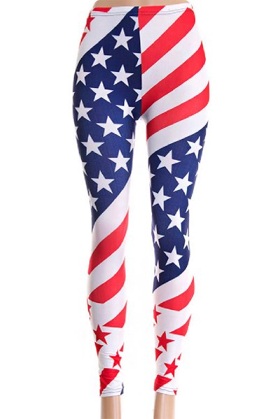 American Flag Leggings by Hana