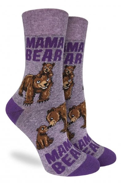 Mama Bear Socks by Good Luck Sock