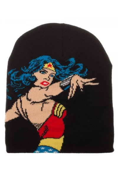 Wonder Woman Jacquard Knit Beanie by Bioworld