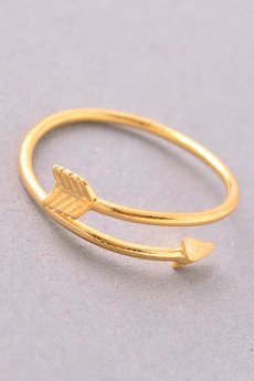 Sterling Silver Arrow Ring