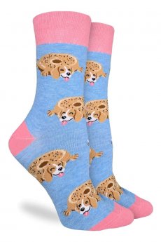 Beagle Bagels Socks by Good Luck Socks